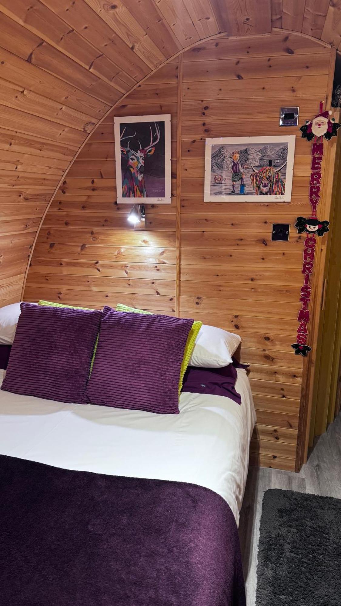 Heatherbrae Cosy Wooden Pod Kyle of Lochalsh Exteriör bild