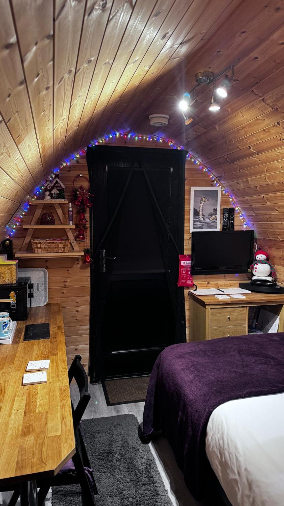 Heatherbrae Cosy Wooden Pod Kyle of Lochalsh Exteriör bild
