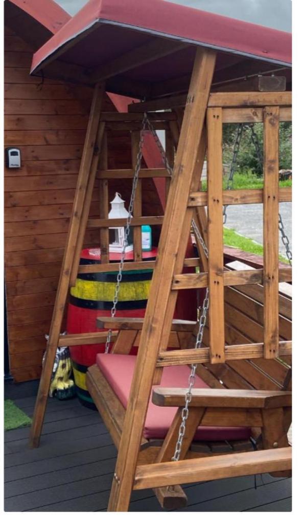 Heatherbrae Cosy Wooden Pod Kyle of Lochalsh Exteriör bild