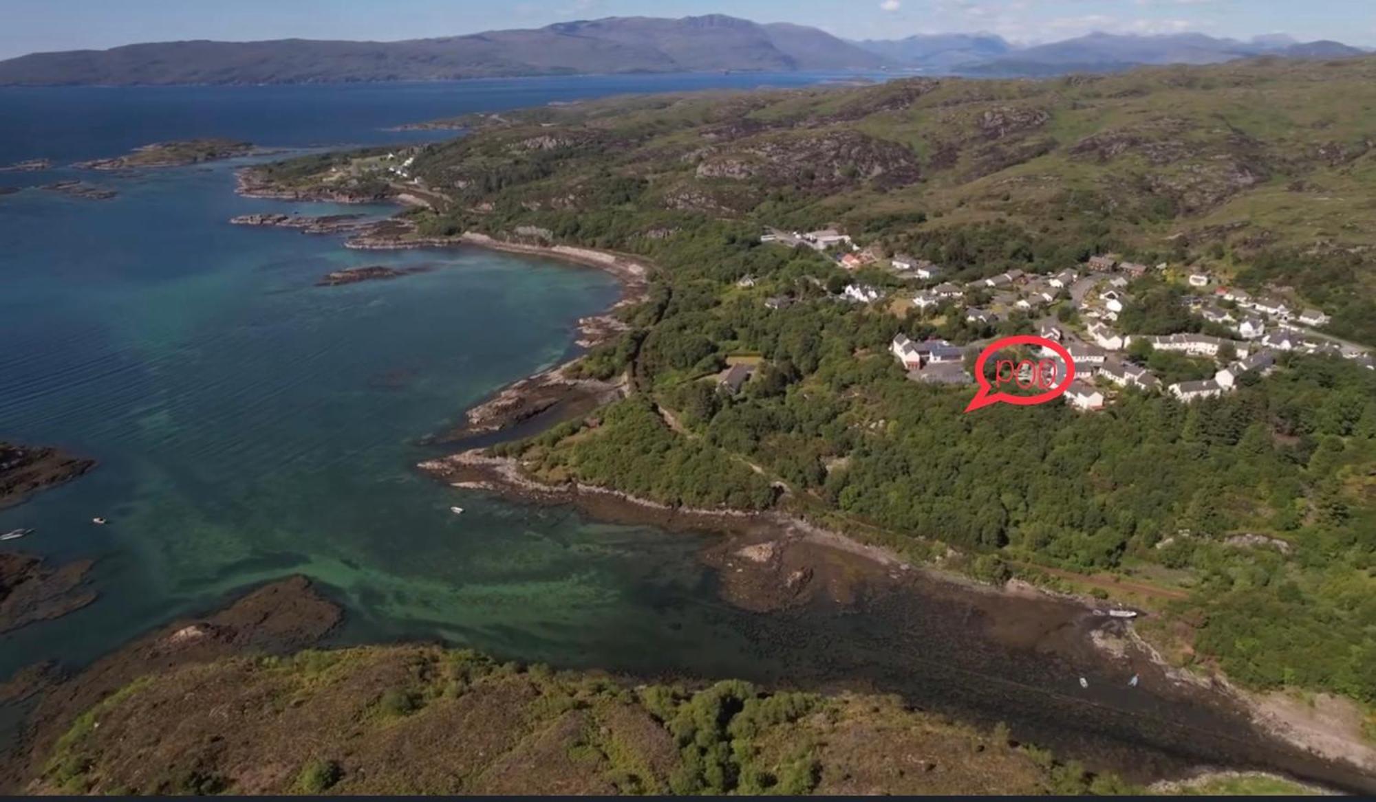 Heatherbrae Cosy Wooden Pod Kyle of Lochalsh Exteriör bild